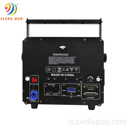 10W Đèn Laser đầy đủ màu sắc DMX chuyên nghiệp